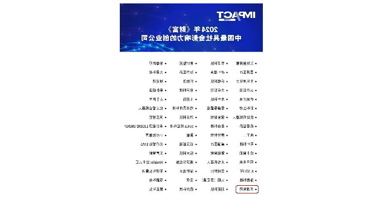 省产业基金“群英谱” | 西湖制药荣登2024年《九州娱乐城》中国最具社会影响力的创业公司榜单